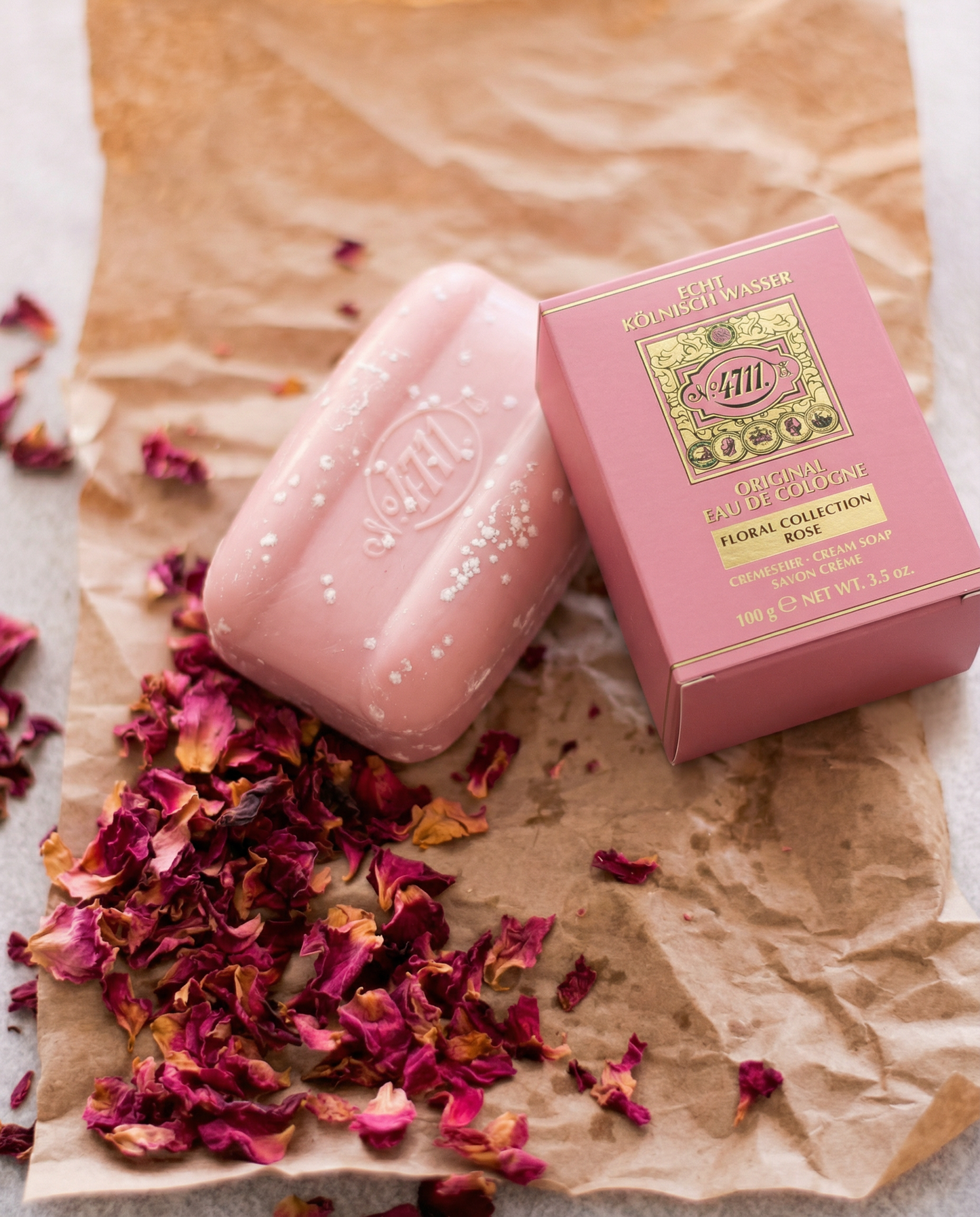 No. 4711 Echt Kolnisch Wasser Floral Collection Rose Cream Soap 100 G Unisex