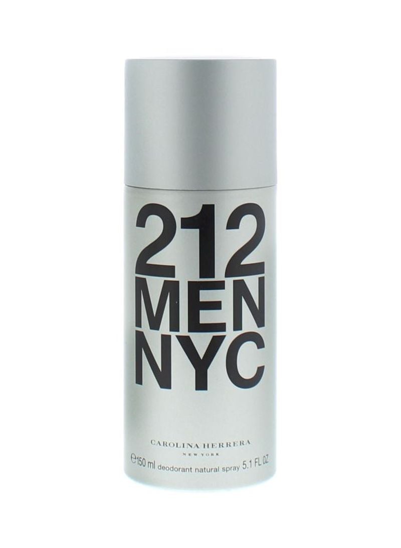 Carolina Herrera 212 Men Deo Spray 150 Ml for Men